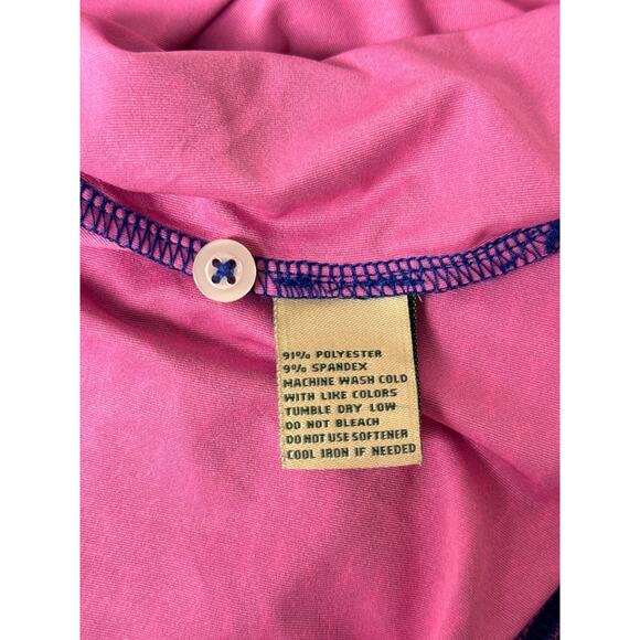 Donald Ross Polo Shirt XL Mens Fish Bone Pattern Performance Golf - Picture 8 of 8